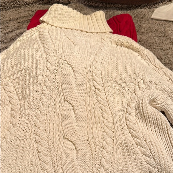 Lands End Cowl & Turtleneck Sweater - Picture 3 of 9